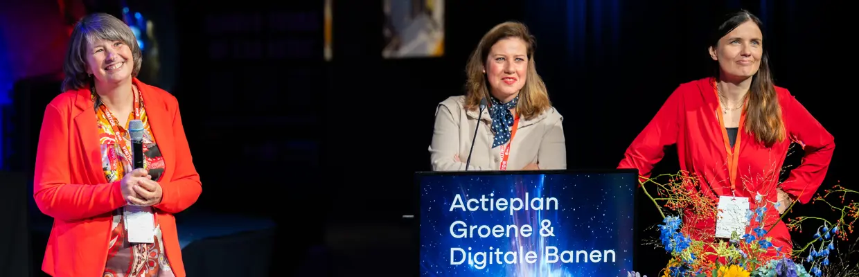 Conferentie Actieplan Groene en Digitale Banen de sessie “Nieuwe kansen in techniek: Diversiteit en behoud van talent”