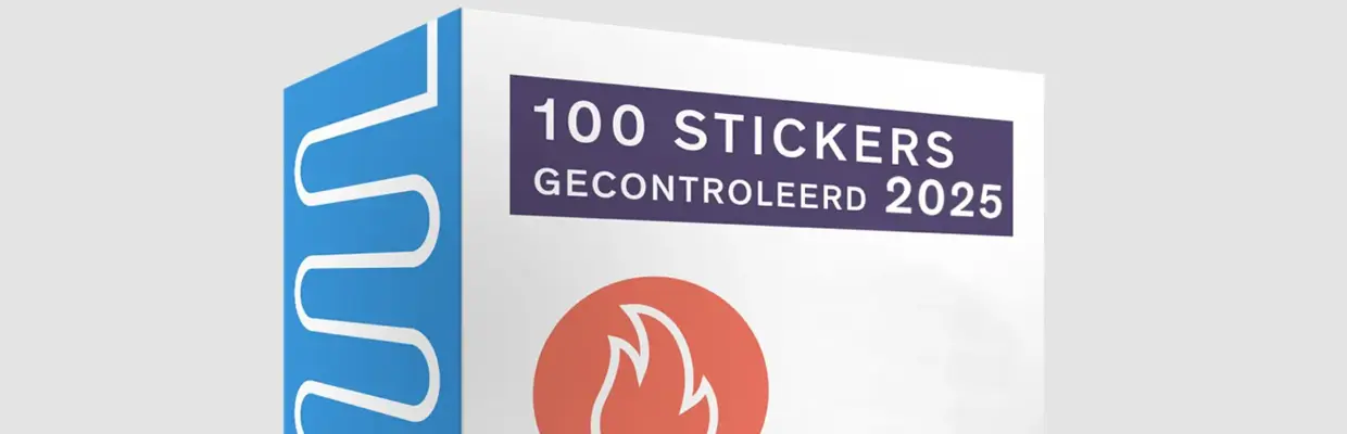 Sticker Gecontroleerd 2025