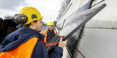 Zonnepanelen monteren