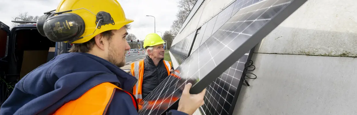 Zonnepanelen monteren